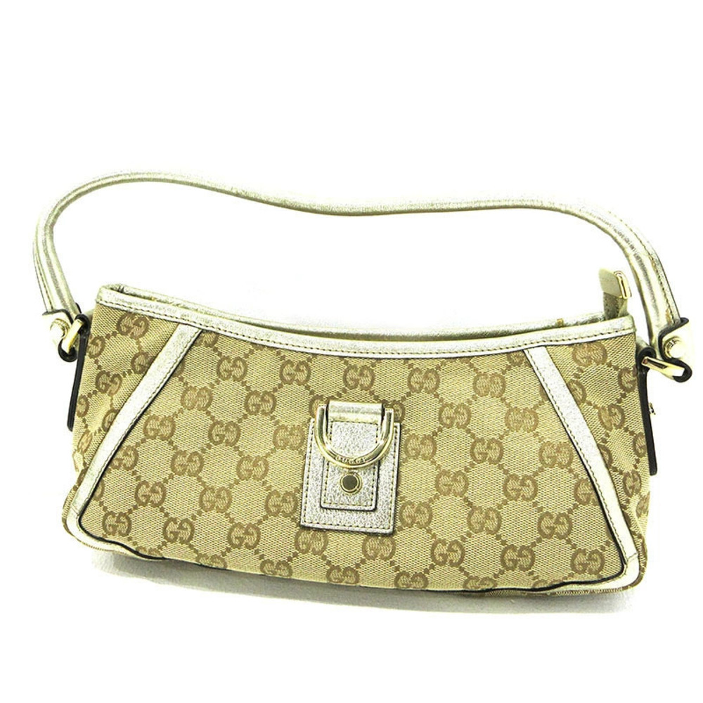 Gucci GG Canvas Shoulder Bag Shoulder Bag Beige Cream